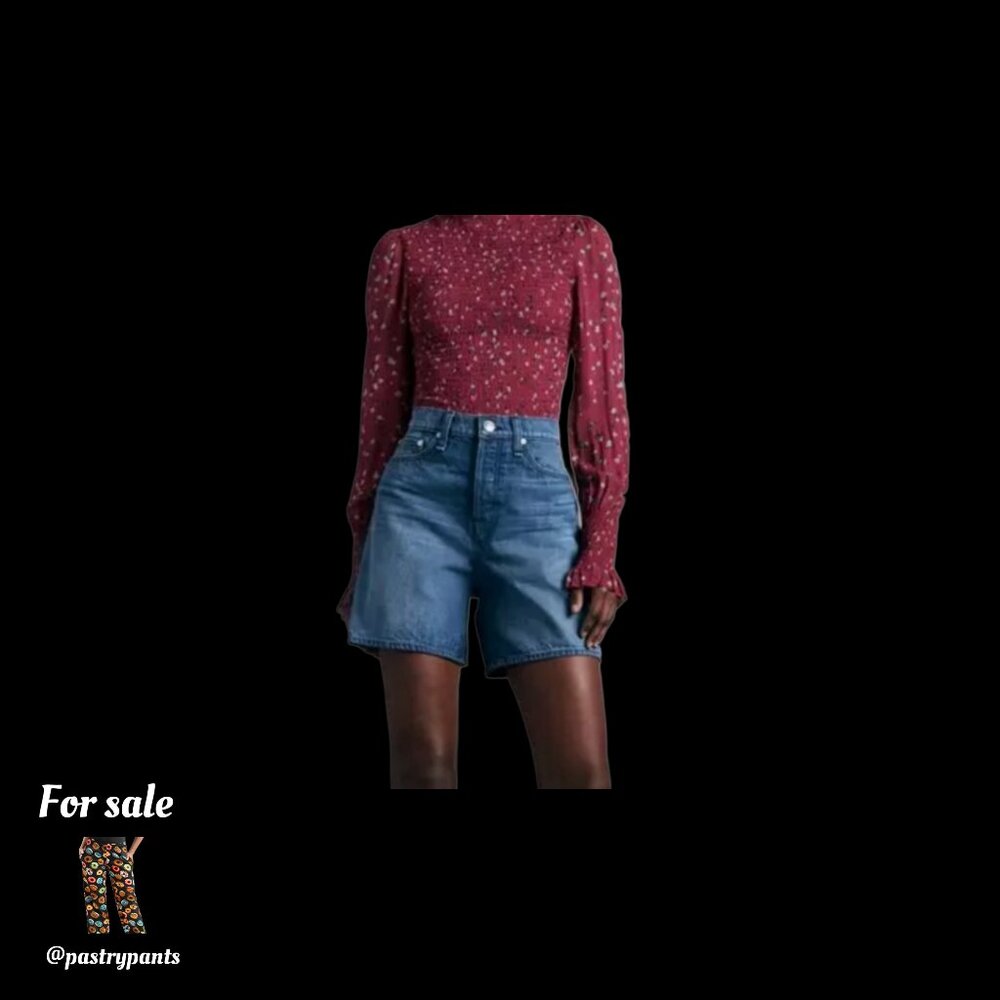 Maya 6inch shorts - Poppy NWOT